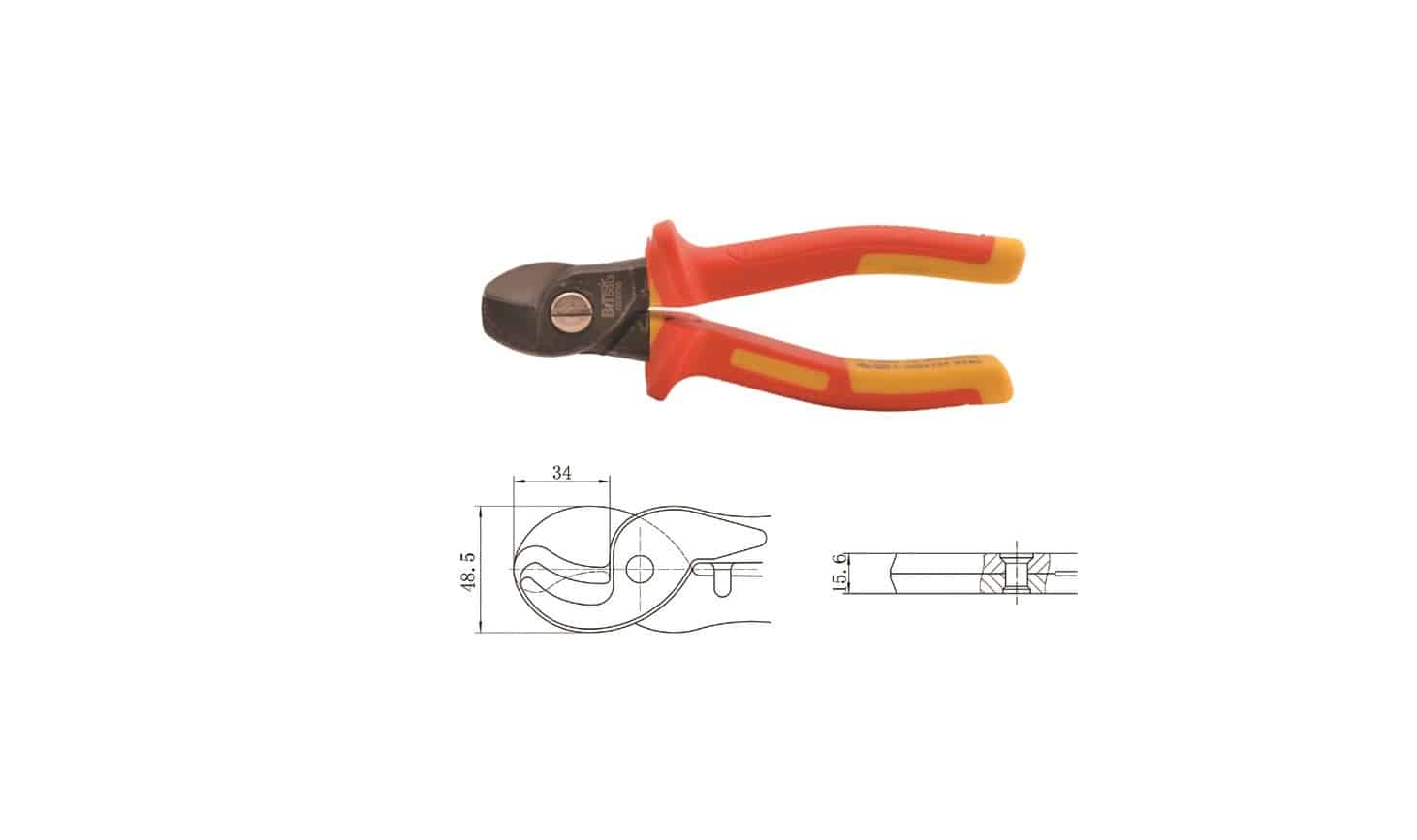 Thick insulation cable cutter