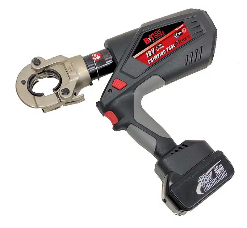 SP + MG Rechargeable Pipe Connector Crimper 18V Lithium 50KN - Image 4