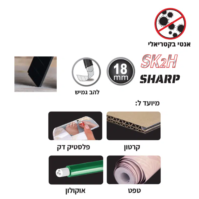 Flexible Black Wide Blade Bi Metal B.Tech 0503436