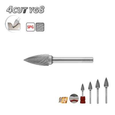 YG8 Rotary Hand File Full Cone 4CUT SPG B.Tech 0508237