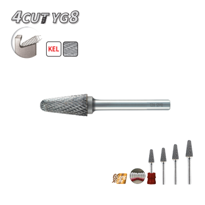 YG8 Rotary Hand File Full Cone 4CUT KEL B.Tech 0508253