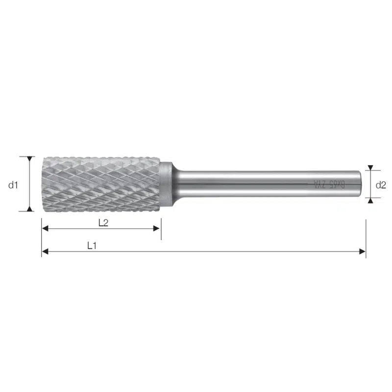 YG8 Rotary File Full Cone 4CUT ZYA-S - Image 2