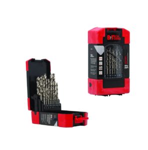 HSS M2 PRO Metal Drill Bit Set (0.5 each size) - 25 pcs B.tech 0504064