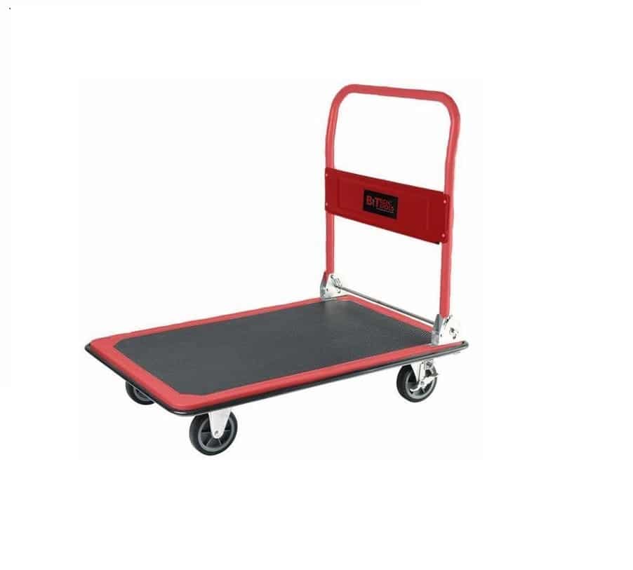 Folding platform cart, load capacity 350 kg B.Tech 0503185