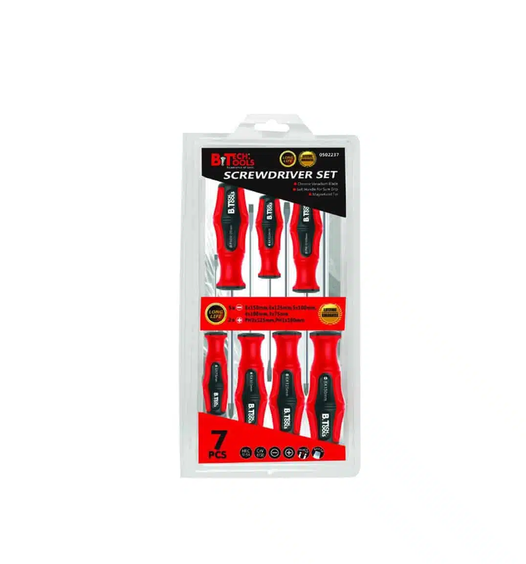 Screwdriver set 0502237 B.tech