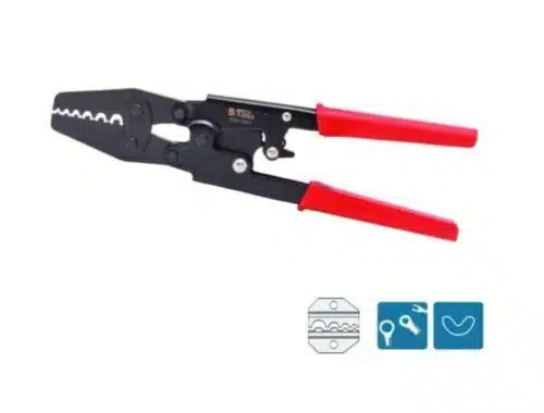 Ergonomic 0.5-6 mm ratchet press - 2 presses