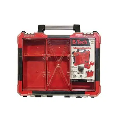 Stainless steel handle organizer 6 removable compartments B.tech 0501489