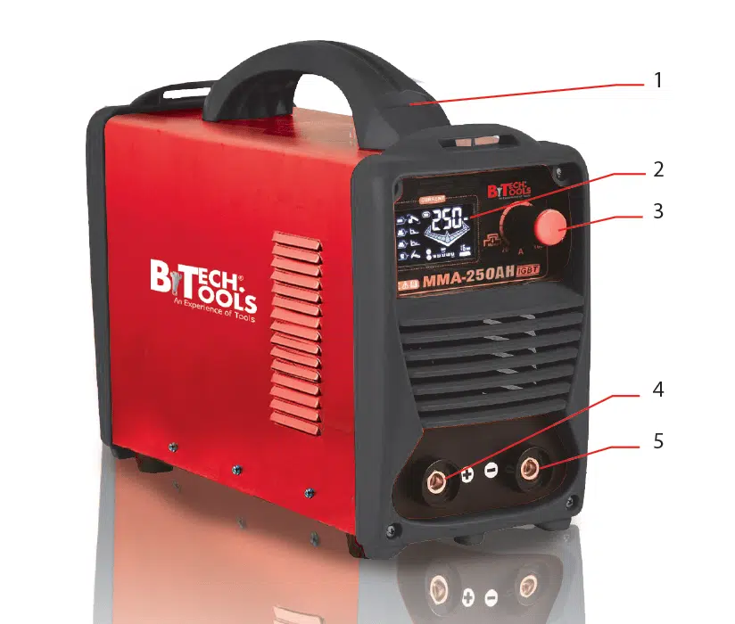 Inverter welder 250AH including screen and Wave 5 system - Image 3