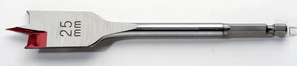 1/4 HEX S6 Impact Wood Flat Drill Bit - Image 3