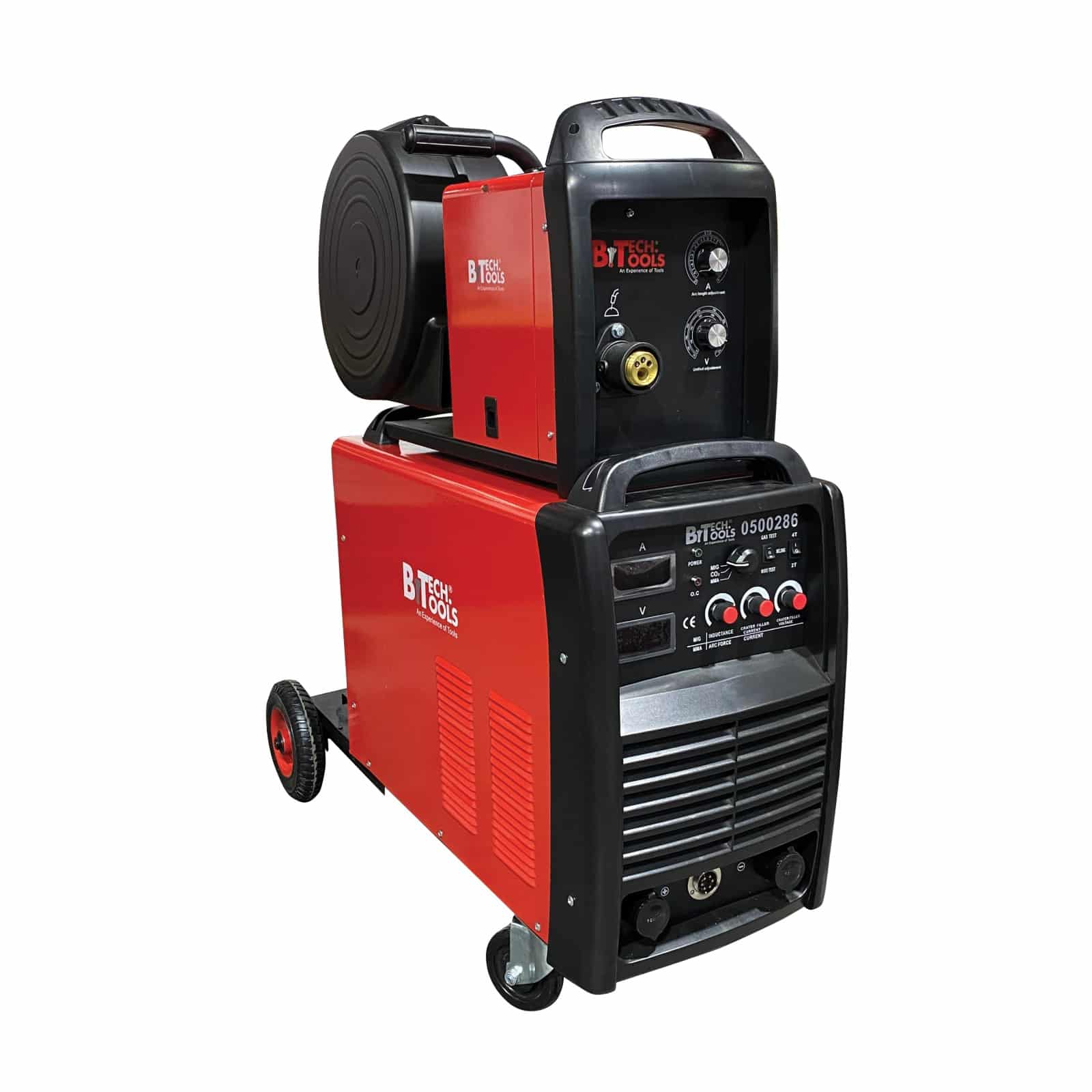 Three-phase welder + inverter MIG MAG/MMA 500AH Heavy Duty 0500286 B.tech