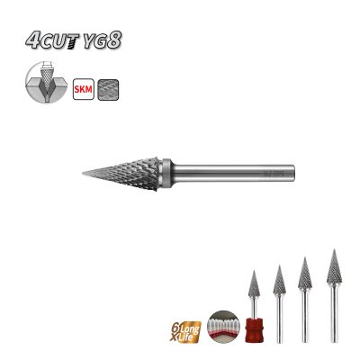 YG8 Rotary Hand File Full Cone 4CUT SKM B.Tech 0508255
