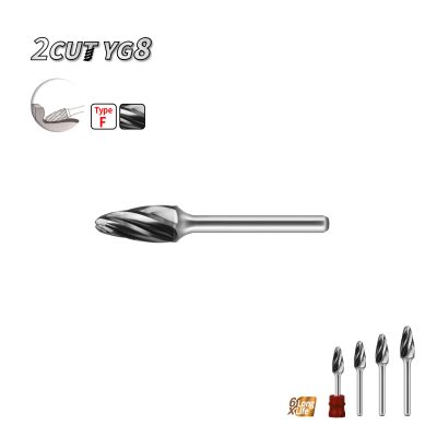 2CUT Aluminum Rotary File Double Cut B.Tech 0508778