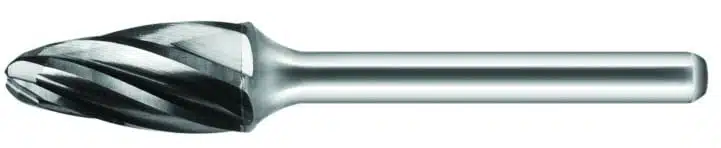 2CUT rotating hand file for aluminum, double cut - Image 2
