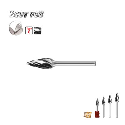 2CUT Aluminum Rotary File Double Cut B.Tech 0508784