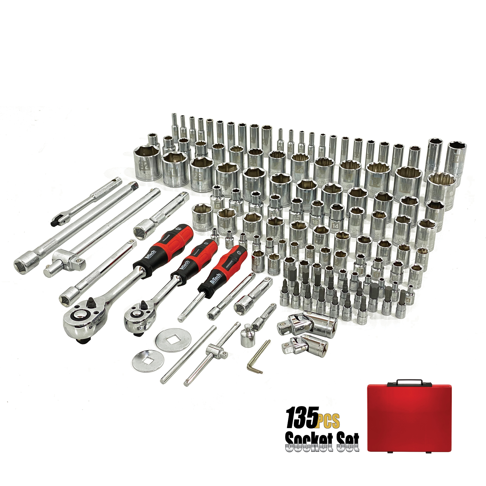 MT 135-piece box and accessory set B.Tech 0505501