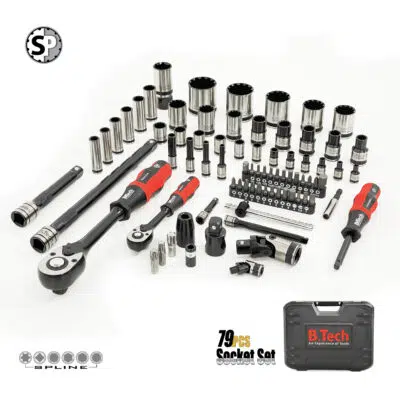 SPLINE socket set from the Newton series by B. Tech tools