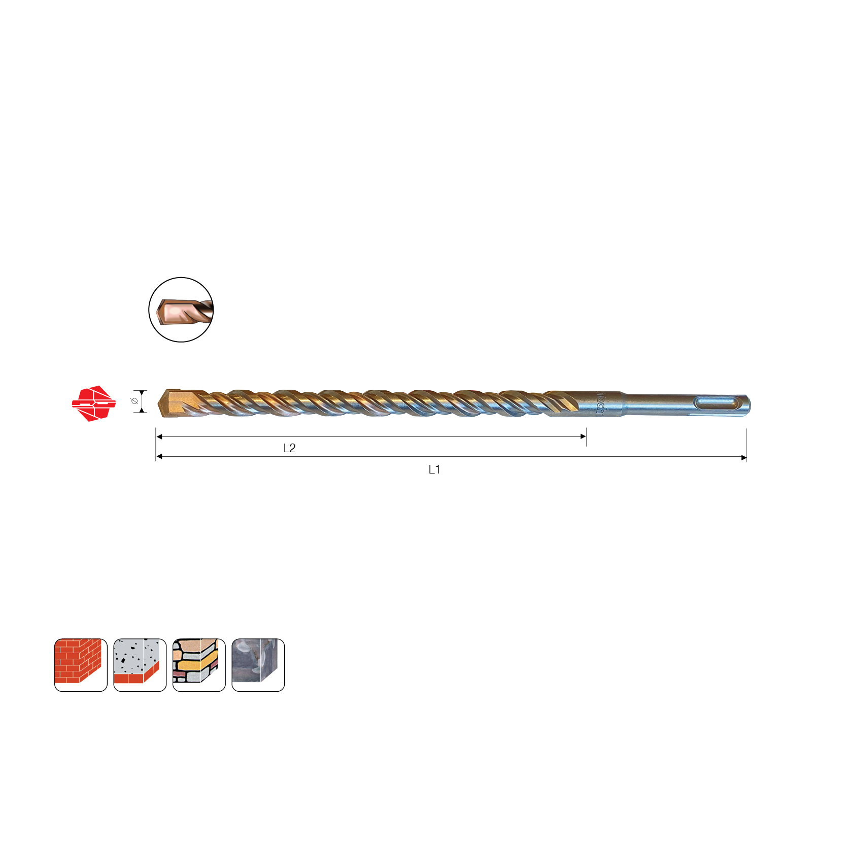 SDS Hammer Drill Model SLR 7 P B.Tech 804110040